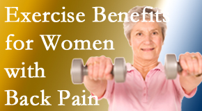 Arctic Chiropractic, Sitka shares new research about how beneficial exercise is, especially for older women with back pain. 