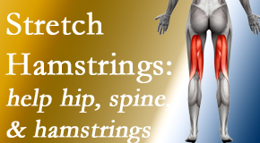 Arctic Chiropractic, Sitka promotes back pain patients to stretch hamstrings for length, range of motion and flexibility to support the spine.