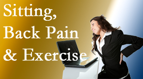 Arctic Chiropractic, Sitka urges less sitting and more exercising to combat back pain and other pain issues.