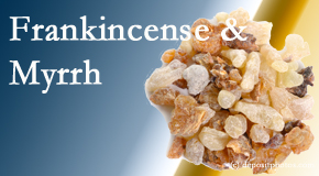 frankincense and myrrh picture for Sitka anti-inflammatory, anti-tumor, antioxidant effects