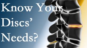 Your Sitka chiropractor knows all about spinal discs and what they need nutritionally. Do you?