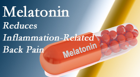 Arctic Chiropractic, Sitka presents new findings that melatonin interrupts the inflammatory process in disc degeneration that causes back pain.
