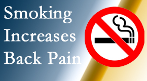 Arctic Chiropractic, Sitka explains that smoking intensifies the pain experience especially spine pain and headache.