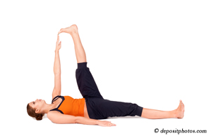 Sitka sciatica exercise: hamstring stretch