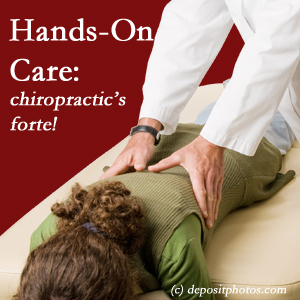 image of Sitka chiropractic hands-on treatment