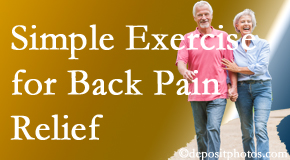 Arctic Chiropractic, Sitka encourages simple exercise as part of the Sitka chiropractic back pain relief plan.