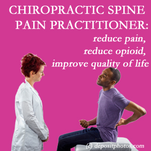 The Sitka spine pain practitioner guides treatment toward back and neck pain relief in an organized, collaborative fashion.