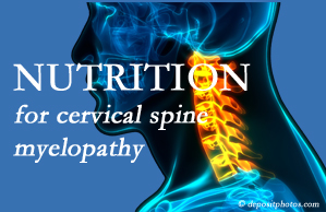 Arctic Chiropractic, Sitka presents the nutritional factors in cervical spine myelopathy in its development and management.