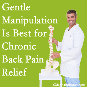 Gentle Sitka chiropractic treatment of chronic low back pain is best. 