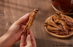 Sitka chiropractic nutrition tip: image  of red ginseng for anti-aging and anti-inflammatory pain